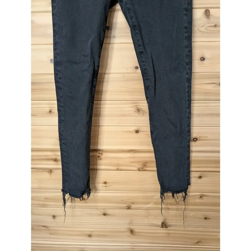 AGOLDE Jeans Womens 26 Black Toni‎ Skinny Ankle Jeans